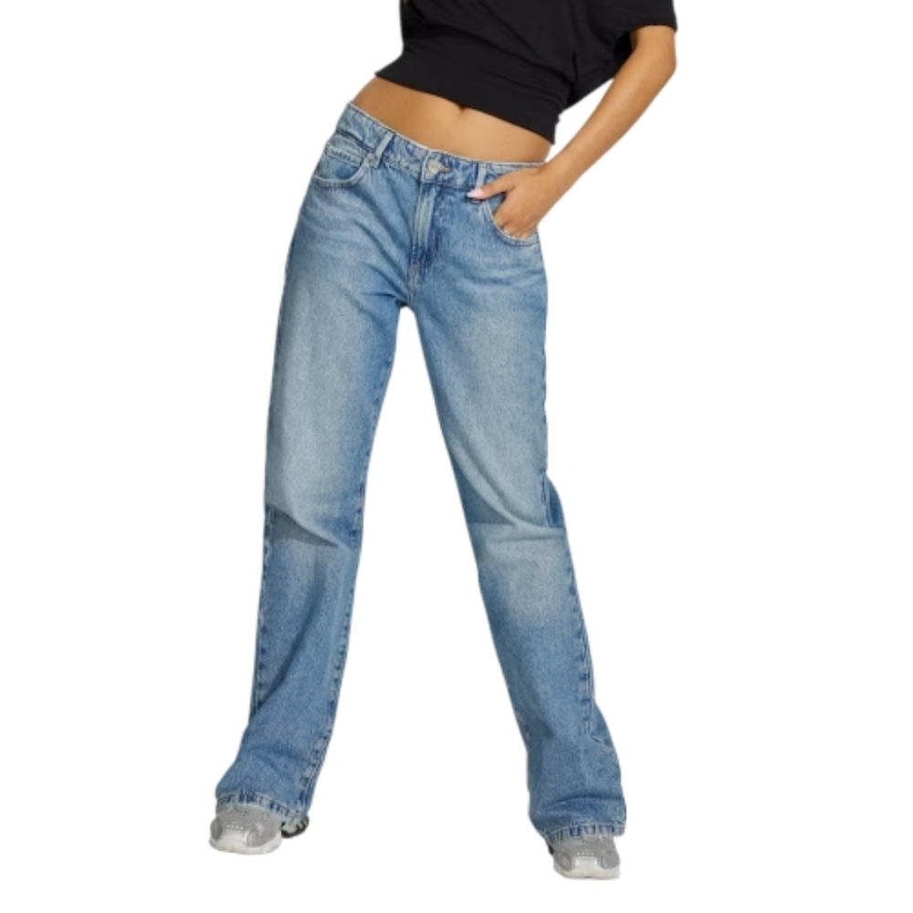 🌟Garage Low Rise Straight Leg